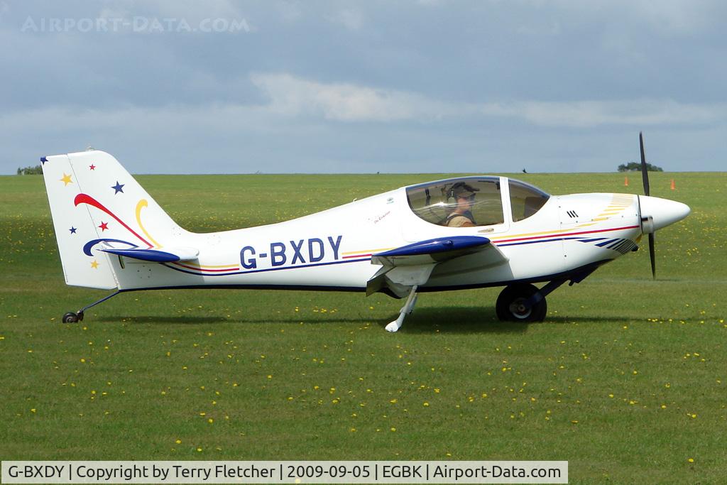 G-BXDY, 1997 Europa Monowheel C/N PFA 247-12914, Visitor to the 2009 Sywell Revival Rally