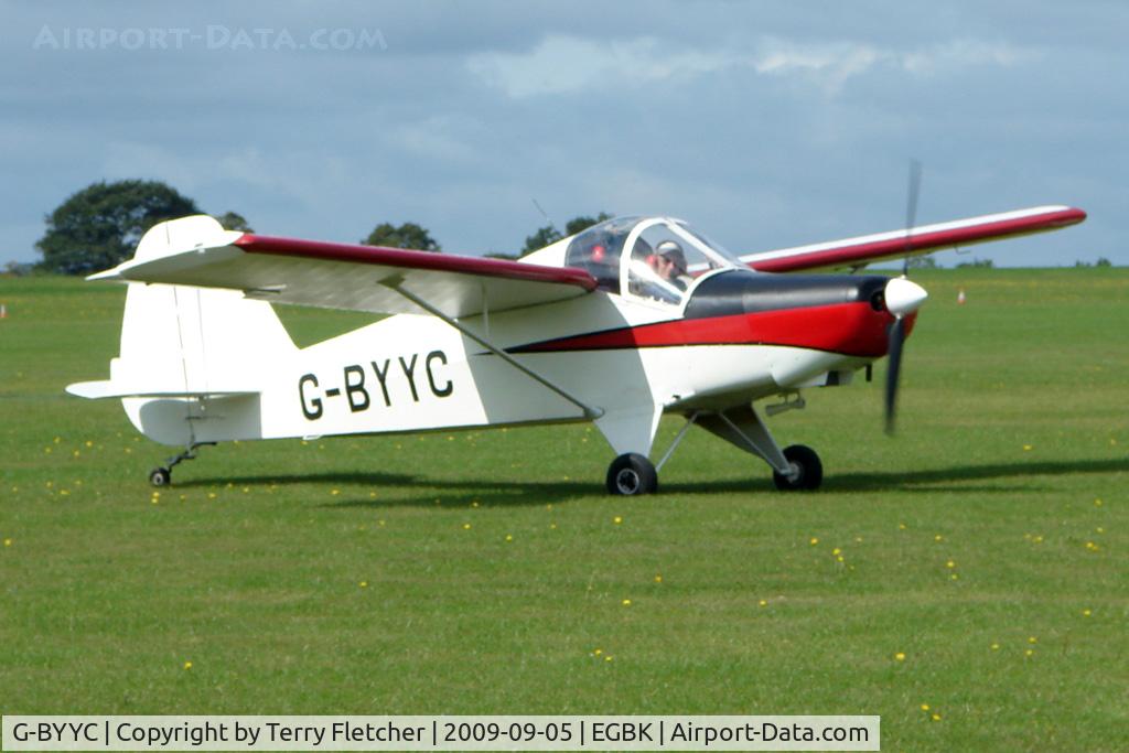 G-BYYC, 2000 Hapi Cygnet SF-2A C/N PFA 182-12311, Visitor to the 2009 Sywell Revival Rally