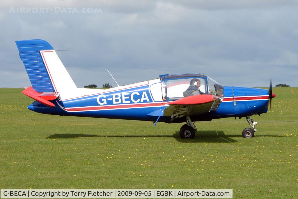 G-BECA, 1976 Socata Rallye 100ST Galopin C/N 2751, Visitor to the 2009 Sywell Revival Rally