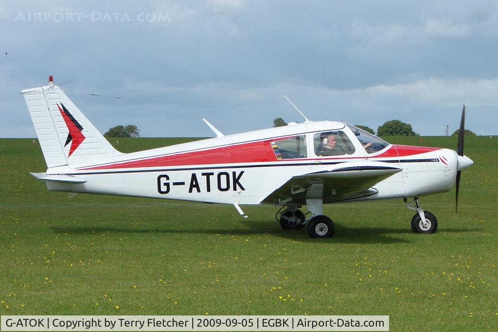 G-ATOK, 1966 Piper PA-28-140 Cherokee C/N 28-21612, Visitor to the 2009 Sywell Revival Rally