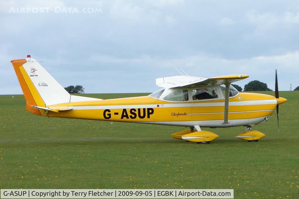 G-ASUP, 1964 Reims Cessna F172E Skyhawk C/N 0071, Visitor to the 2009 Sywell Revival Rally