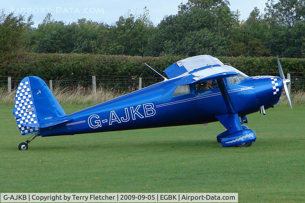 G-AJKB, 1946 Luscombe 8E Silvaire C/N 3058, Visitor to the 2009 Sywell Revival Rally