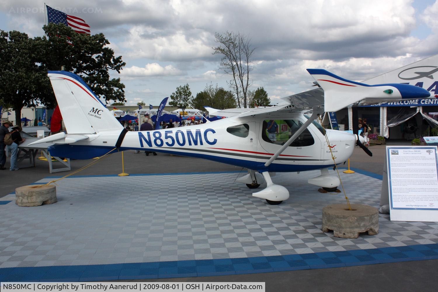 N850MC, Flight Design MC C/N A-08-03-02, Flight Design Gmbh MC, c/n: A-08-03-02