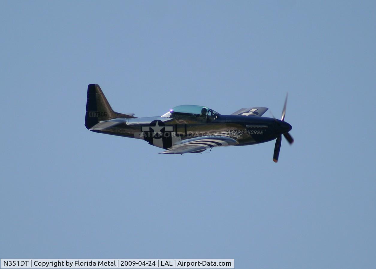 N351DT, 1944 North American P-51D Mustang C/N 122-41042, P-51D Crazy Horse