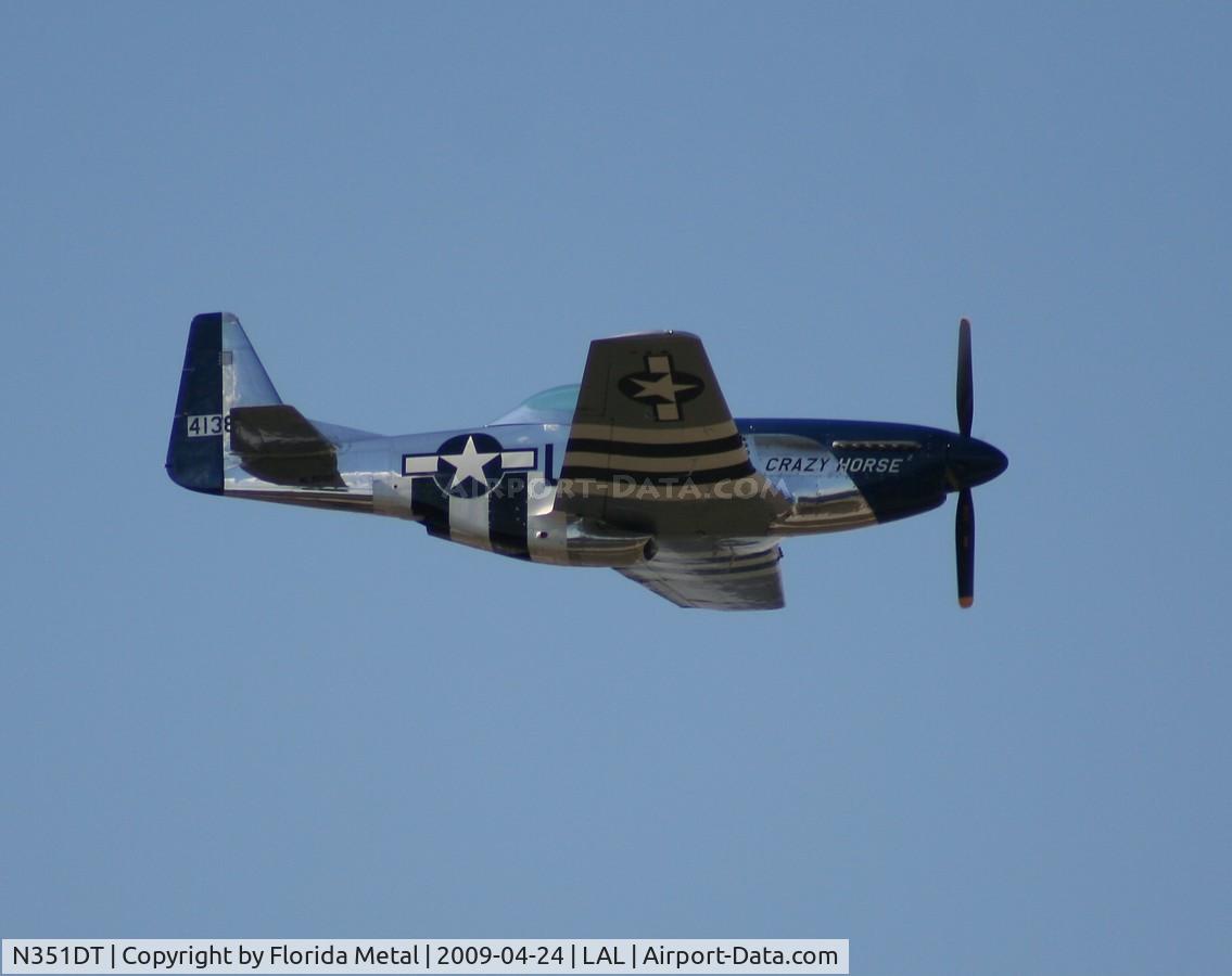N351DT, 1944 North American P-51D Mustang C/N 122-41042, P-51D Crazy Horse