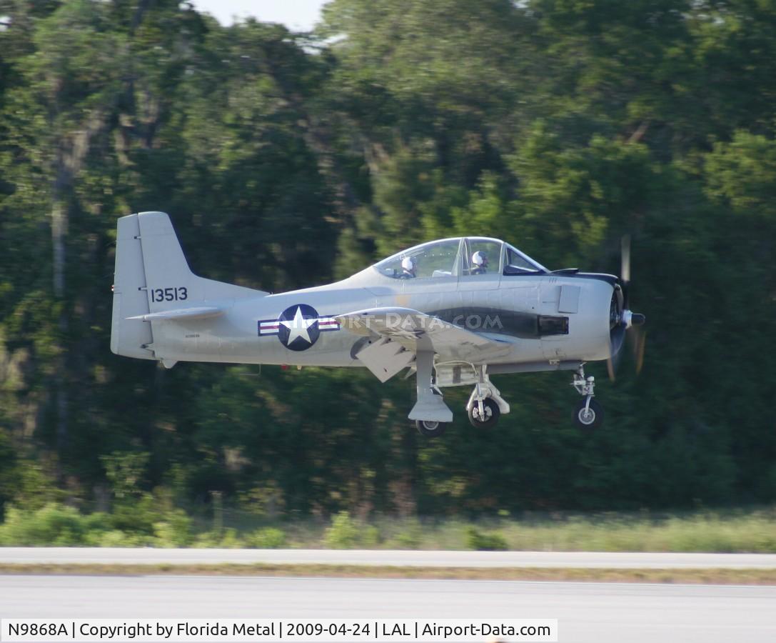 N9868A, 1951 North American T-28D Trojan C/N 174-51 (51-3513), T-28D