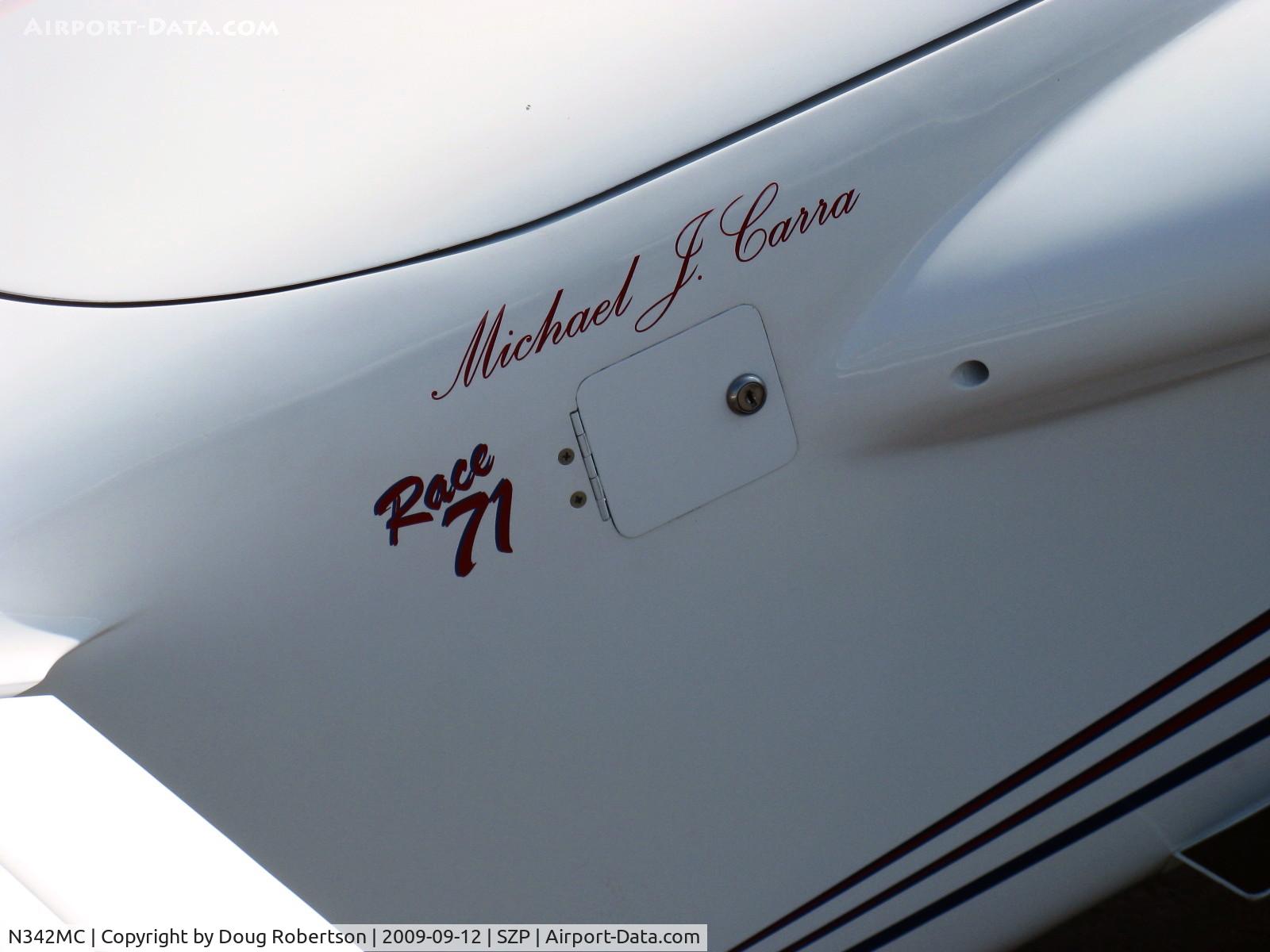 N342MC, 2001 Rutan Long-EZ C/N 1701, 2001 Carra LONG-EZ, Lycoming O-320 pusher, race No. 71