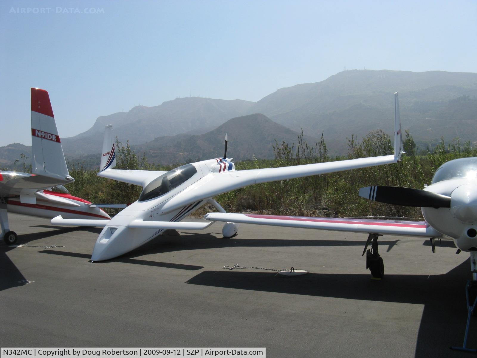 N342MC, 2001 Rutan Long-EZ C/N 1701, 2001 Carra LONG-EZ, Lycoming O-320 pusher