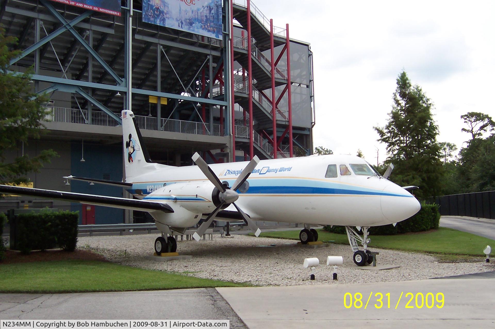 N234MM, 1963 Grumman G-159 Gulfstream 1 C/N 121, On display at Hollywood Theme Park, DisneyWorld