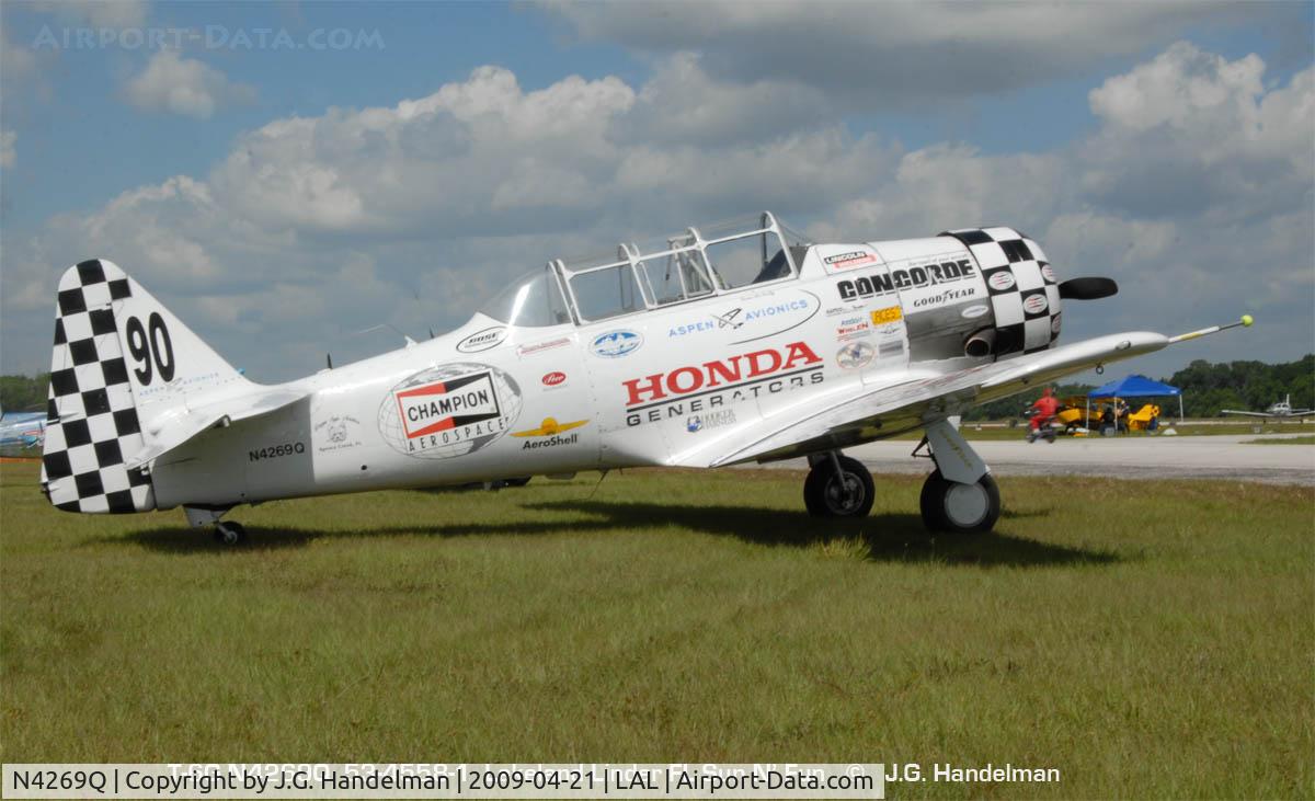 N4269Q, 1953 North American T-6G Texan C/N 197-5, at 2009 Sun N' Fun