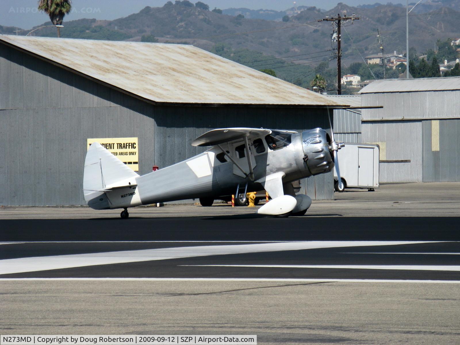 N273MD, 2008 Dickenson Howard DGA-21 (Replicate) C/N 001, 2008 Dickenson HOWARD DGA-21 'Mr. Dickenson'. P&W R-1340-57 Wasp 600 Hp