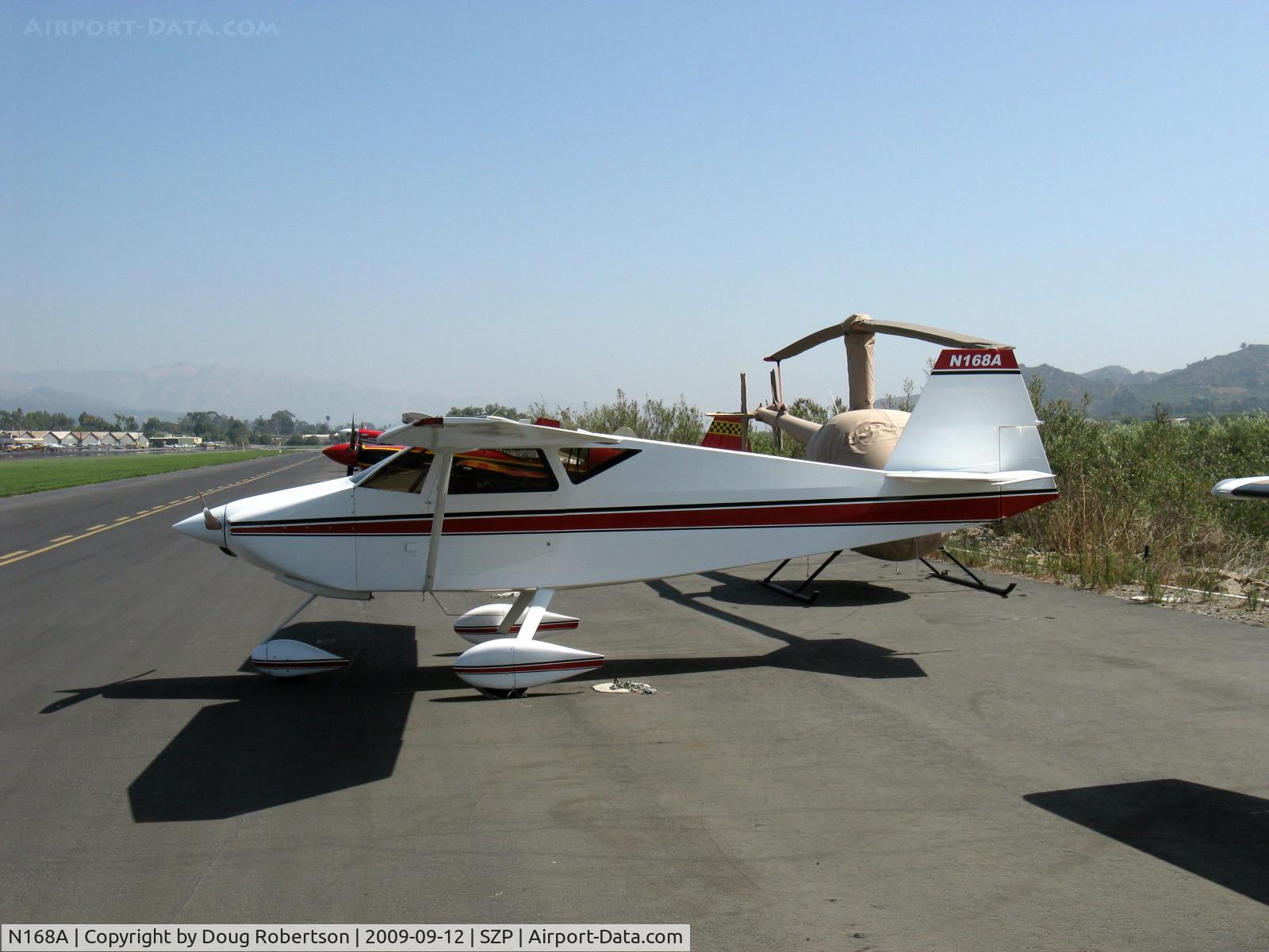 N168A, 2001 Wittman Tailwind C/N JC8, 2001 Clement CLEMENT TAILWIND, Lycoming O-320