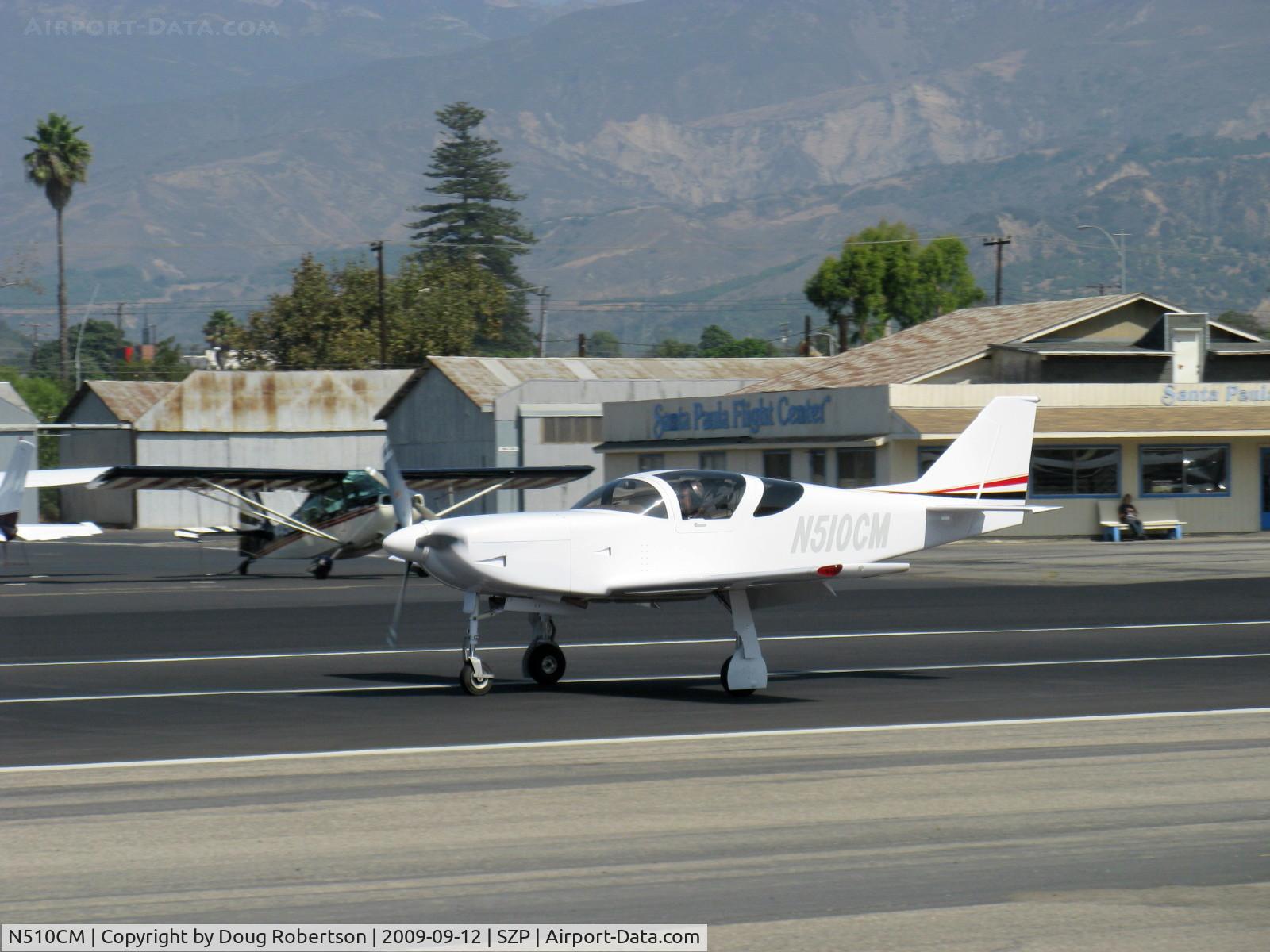 N510CM, 1994 Stoddard-Hamilton Glasair III SH-3R C/N 3117, 1994 Jones  GLASAIR SH-3R, Lycoming IO-540, landing roll Rwy 22