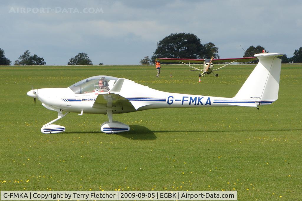 G-FMKA, 2000 Diamond HK-36TC Super Dimona C/N 36672, Visitor to the 2009 Sywell Revival Rally