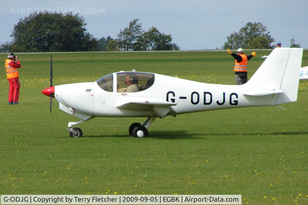 G-ODJG, 1996 Europa Tri-Gear C/N PFA 247-12889, Visitor to the 2009 Sywell Revival Rally