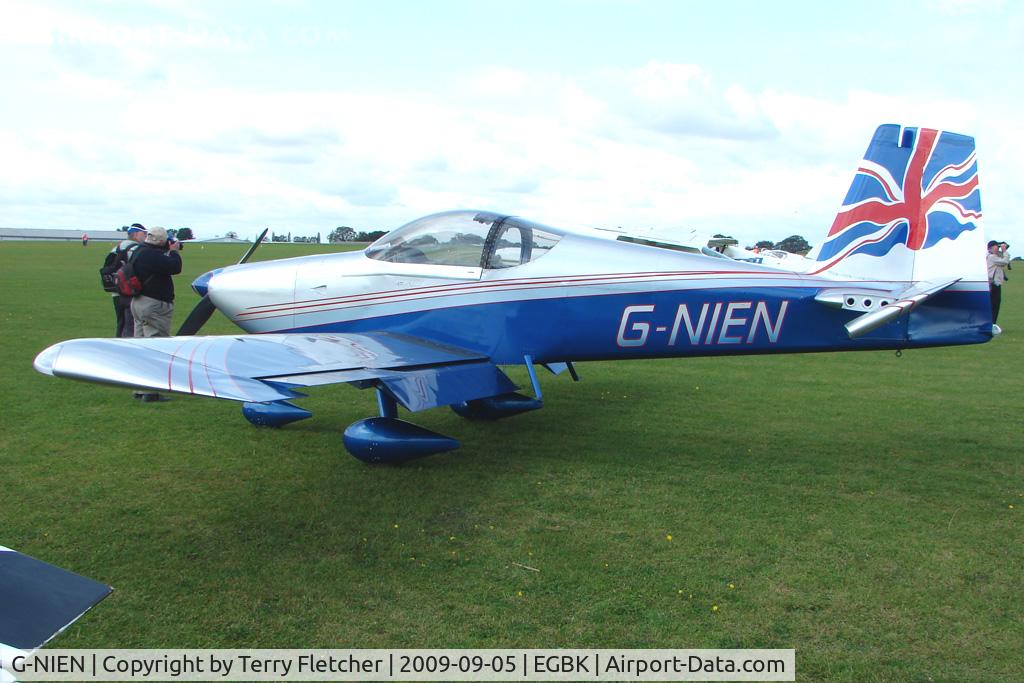 G-NIEN, 2006 Vans RV-9A C/N PFA 320-14419, Visitor to the 2009 Sywell Revival Rally