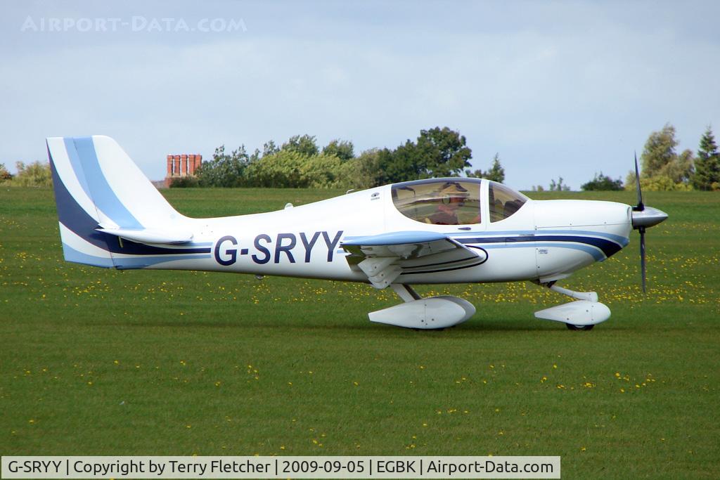 G-SRYY, 2002 Europa XS Tri-Gear C/N PFA 247-13806, Visitor to the 2009 Sywell Revival Rally