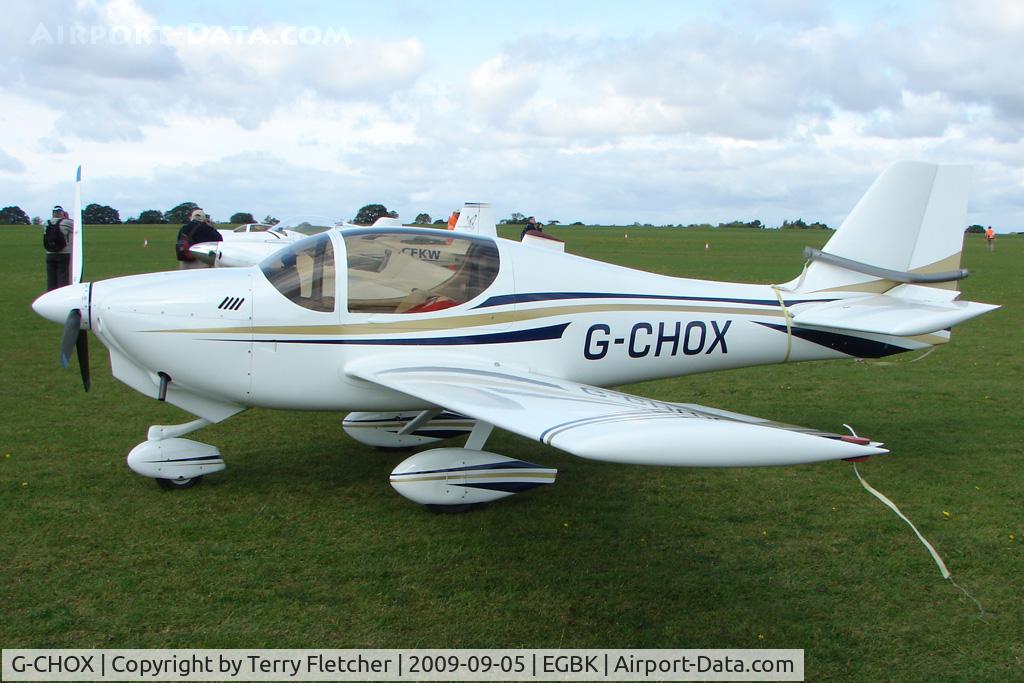 G-CHOX, 2003 Europa XS Tri-Gear C/N PFA 247-13974, Visitor to the 2009 Sywell Revival Rally