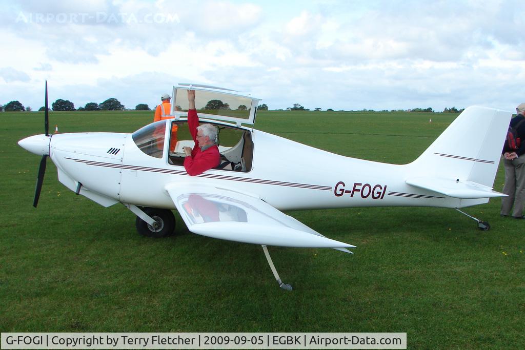 G-FOGI, 2005 Europa XS Monowheel C/N PFA 247-13313, Visitor to the 2009 Sywell Revival Rally
