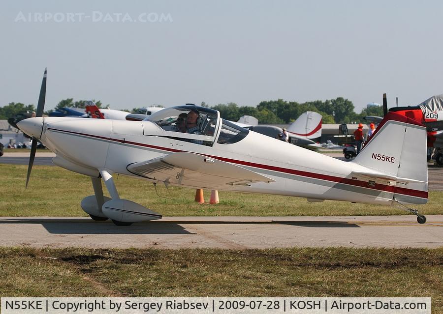 N55KE, 1990 Vans RV-6 C/N 20081, EAA AirVenture 2009