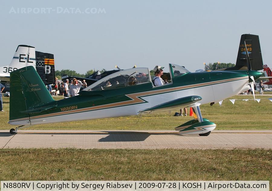 N880RV, 2003 Vans RV-8 C/N 80001, EAA AirVenture 2009