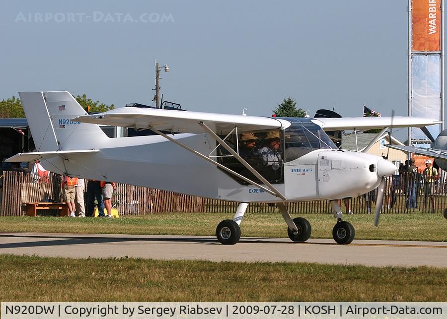 N920DW, 2001 Rans S-6S Coyote II C/N 09991343, EAA AirVenture 2009