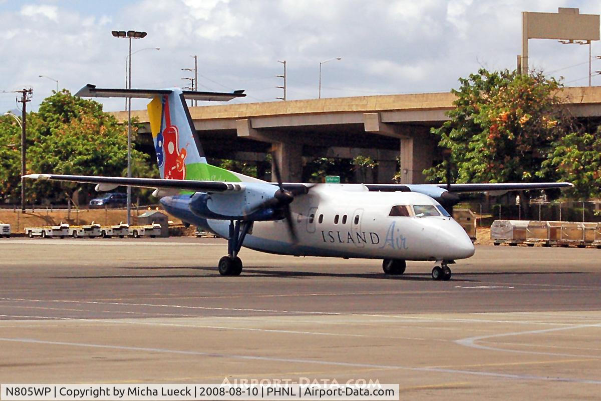 N805WP, 1993 De Havilland Canada DHC-8-103 Dash 8 C/N 353, At Honolulu
