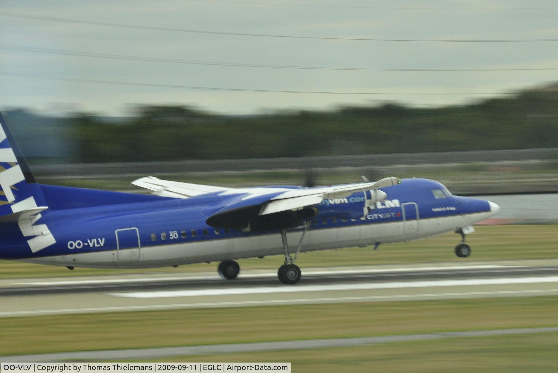 OO-VLV, 1989 Fokker 50 C/N 20160, /