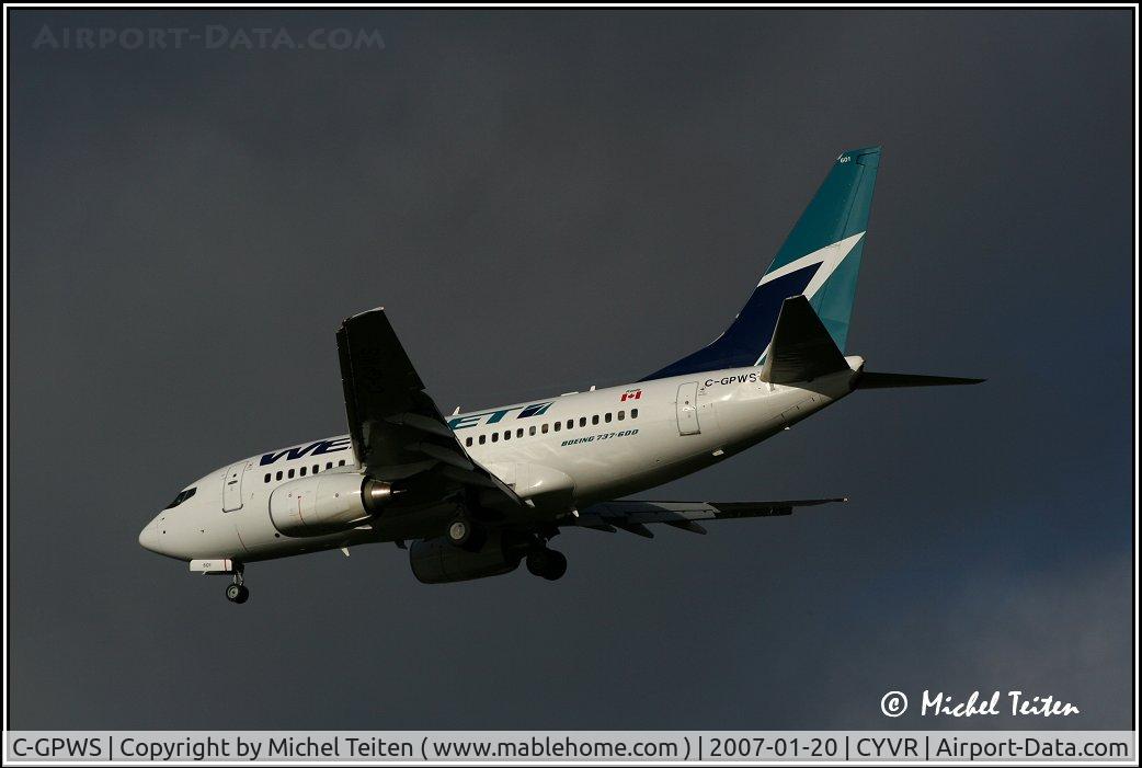 C-GPWS, 2005 Boeing 737-6CT C/N 34284, Westjet