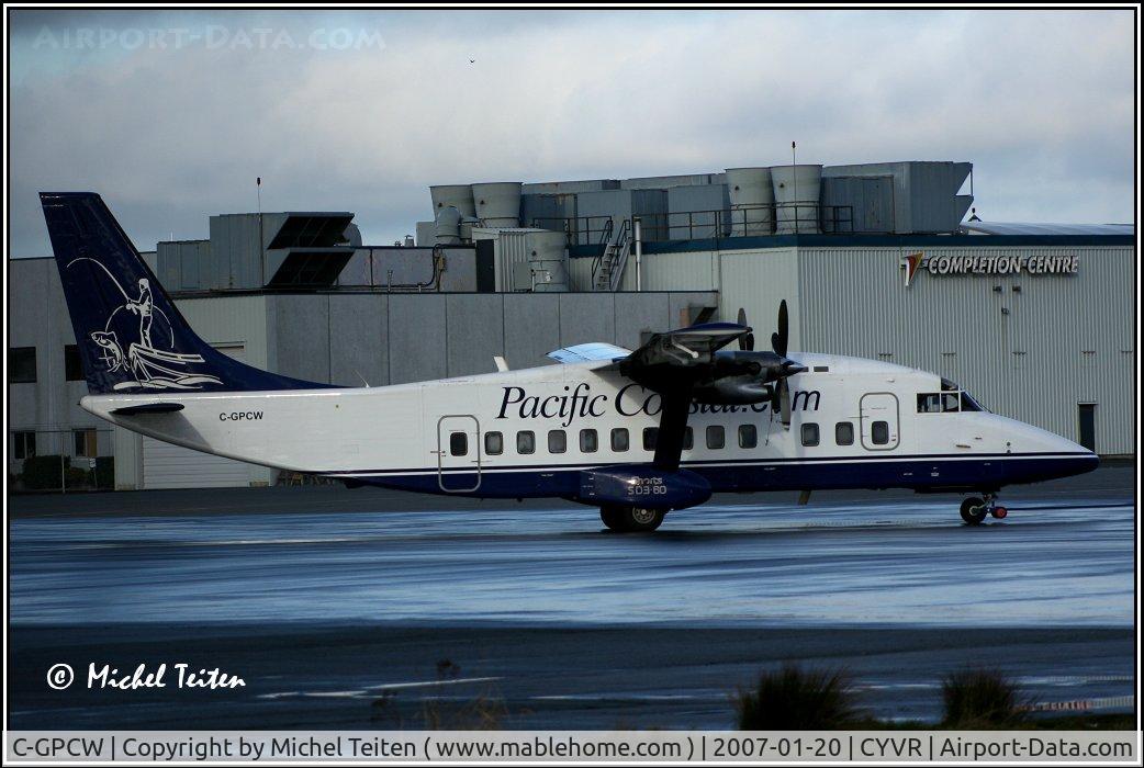 C-GPCW, 1983 Short 360-300 C/N SH.3622, Pacific Coastal Airlines
