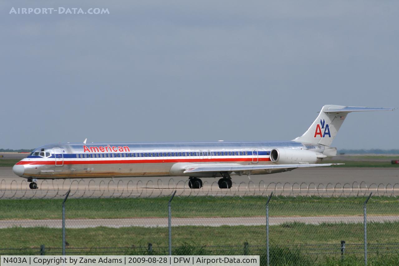N403A, 1986 McDonnell Douglas MD-82 (DC-9-82) C/N 49314, American Airlines at DFW