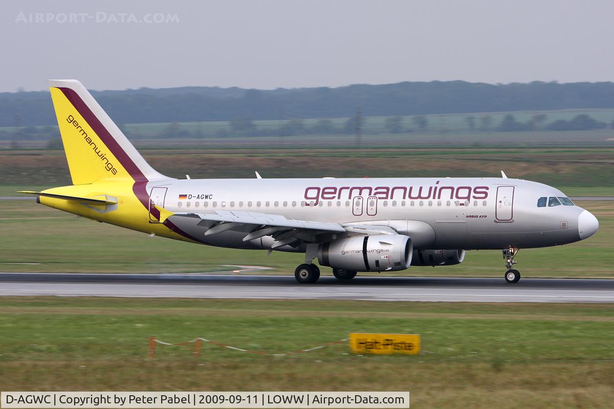 D-AGWC, 2006 Airbus A319-132 C/N 2976, VIE09