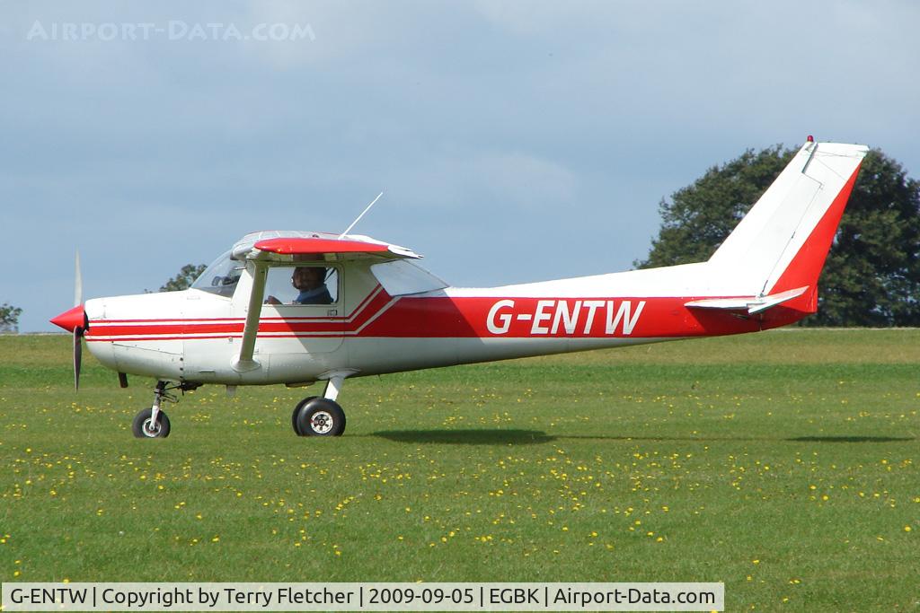 G-ENTW, 1978 Reims F152 C/N 1479, Visitor to the 2009 Sywell Revival Rally