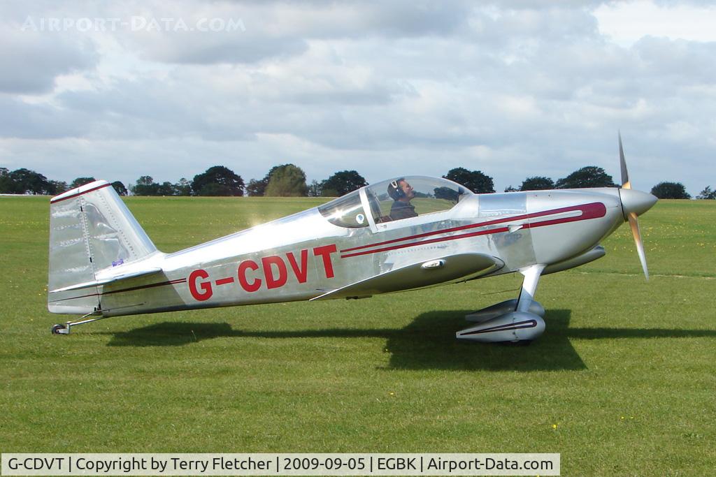 G-CDVT, 1991 Vans RV-6 C/N 20206, Visitor to the 2009 Sywell Revival Rally