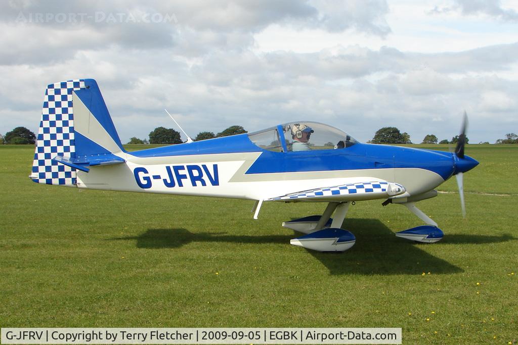 G-JFRV, 2004 Vans RV-7A C/N PFA 323-13851, Visitor to the 2009 Sywell Revival Rally