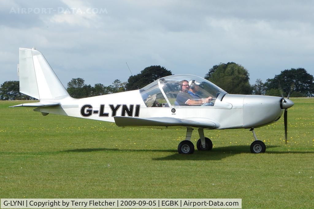 G-LYNI, 2006 Aerotechnik EV-97 Eurostar C/N PFA 315-14409, Visitor to the 2009 Sywell Revival Rally