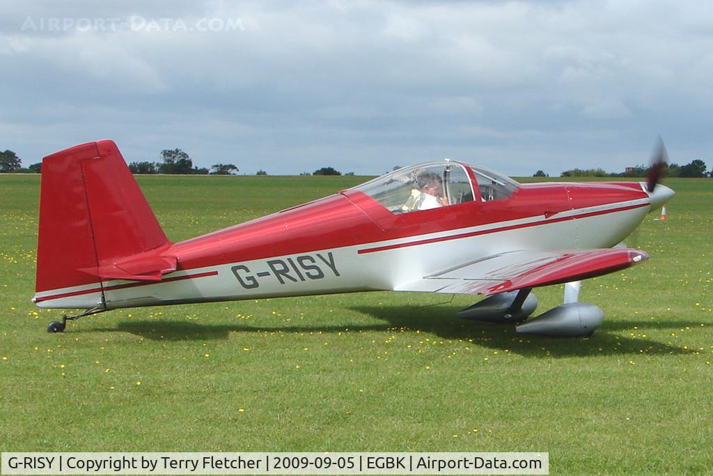 G-RISY, 2008 Vans RV-7 C/N PFA 323-14320, Visitor to the 2009 Sywell Revival Rally