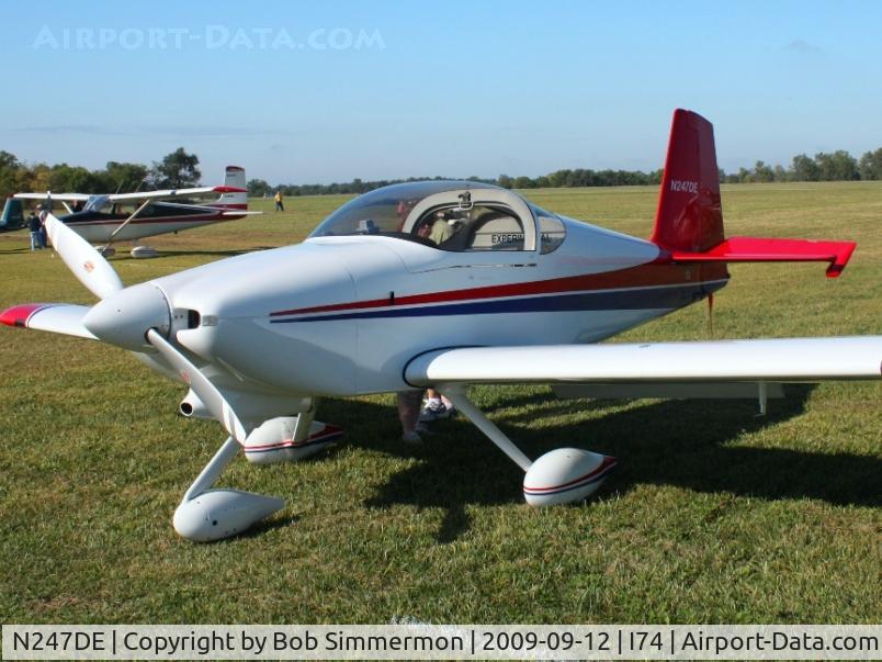 N247DE, 2005 Vans RV-7A C/N 70985, MERFI fly-in - Urbana, Ohio