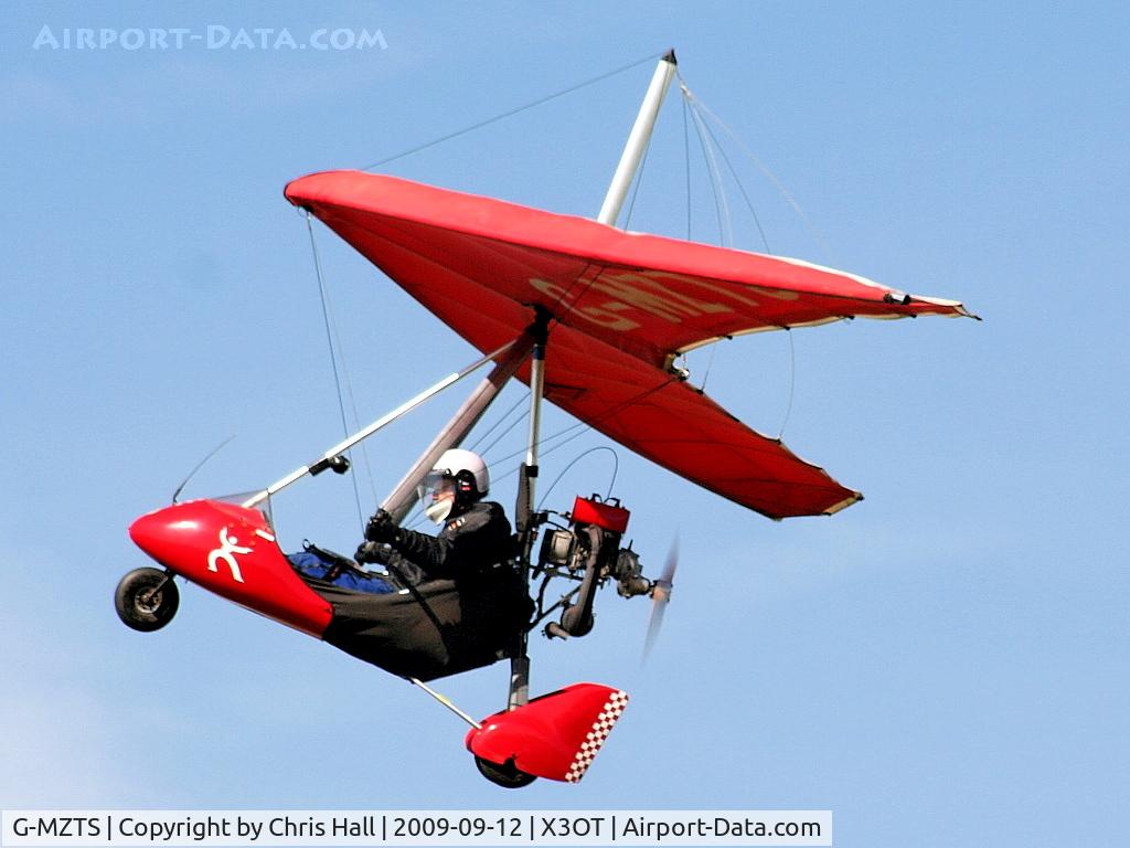 G-MZTS, 1988 Aerial Arts Chaser S 447 C/N CH703, Staffordshire Aero Club's 25th anniversary fly-in