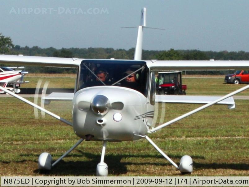 N875ED, 2005 Stoddard-Hamilton GlaStar C/N 5733, MERFI fly-in - Urbana, Ohio