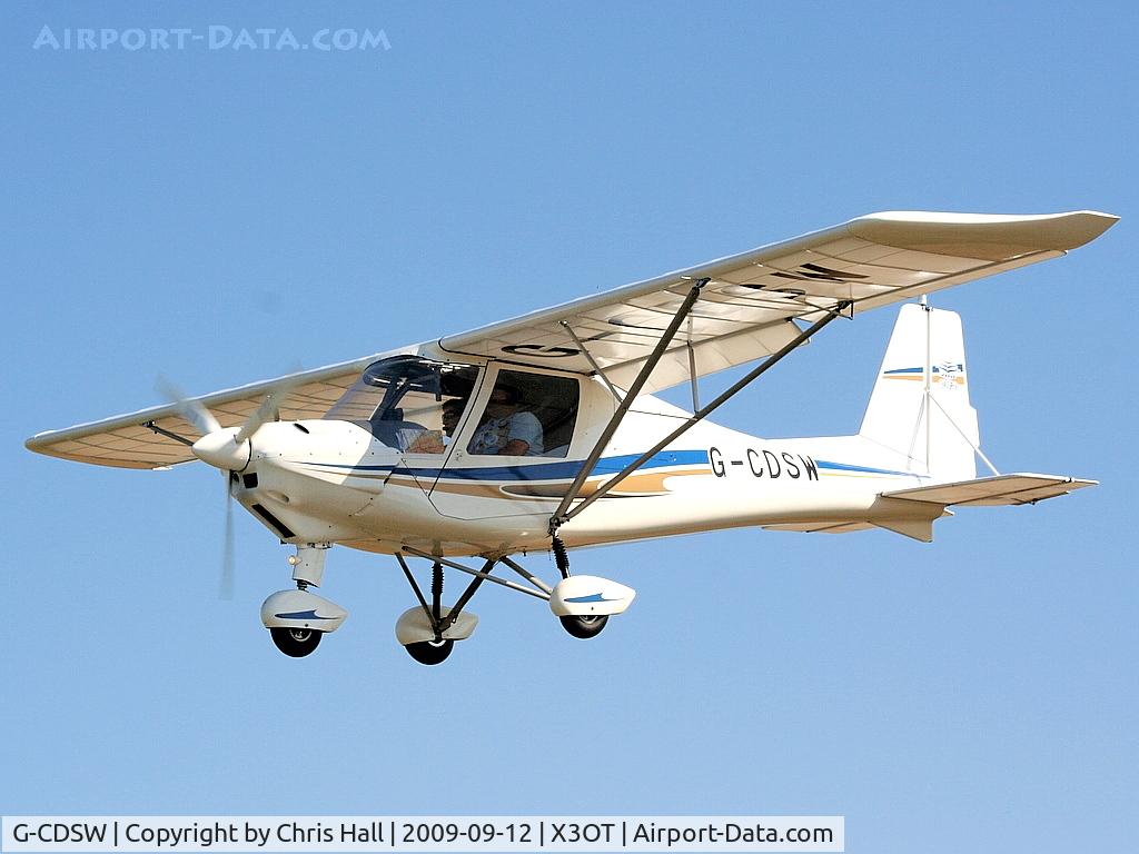 G-CDSW, 2006 Comco Ikarus C42 FB80 C/N 0511-6772, Staffordshire Aero Club's 25th anniversary fly-in