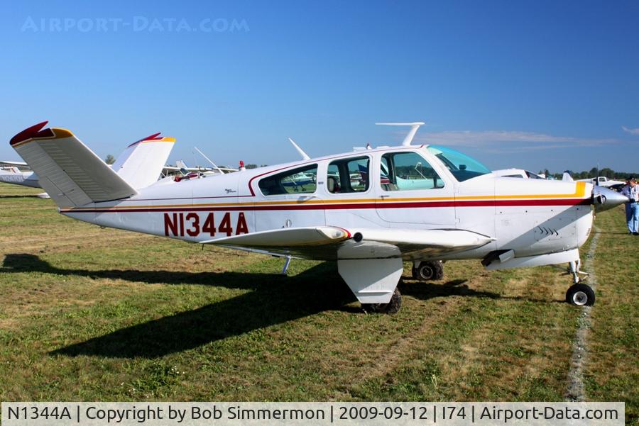 N1344A, 1969 Beech V35A Bonanza C/N D-9031, MERFI fly-in - Urbana, Ohio