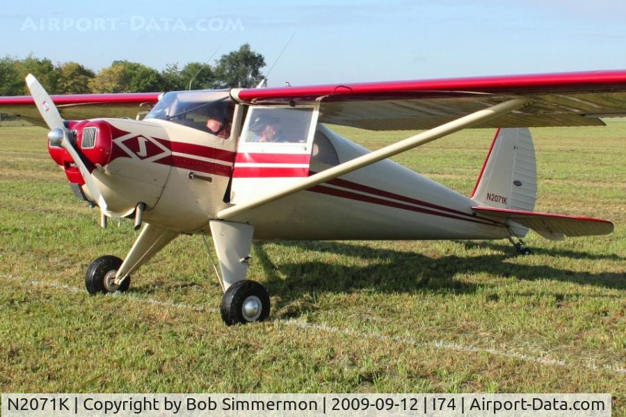 N2071K, 1947 Luscombe 8A C/N 4798, MERFI fly-in - Urbana, Ohio