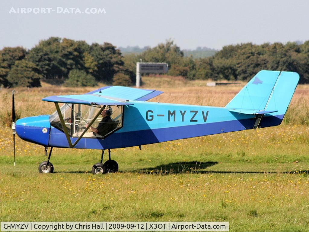 G-MYZV, 1996 Rans S-6ESD XL Coyote II C/N PFA 204-12946, Staffordshire Aero Club's 25th anniversary fly-in