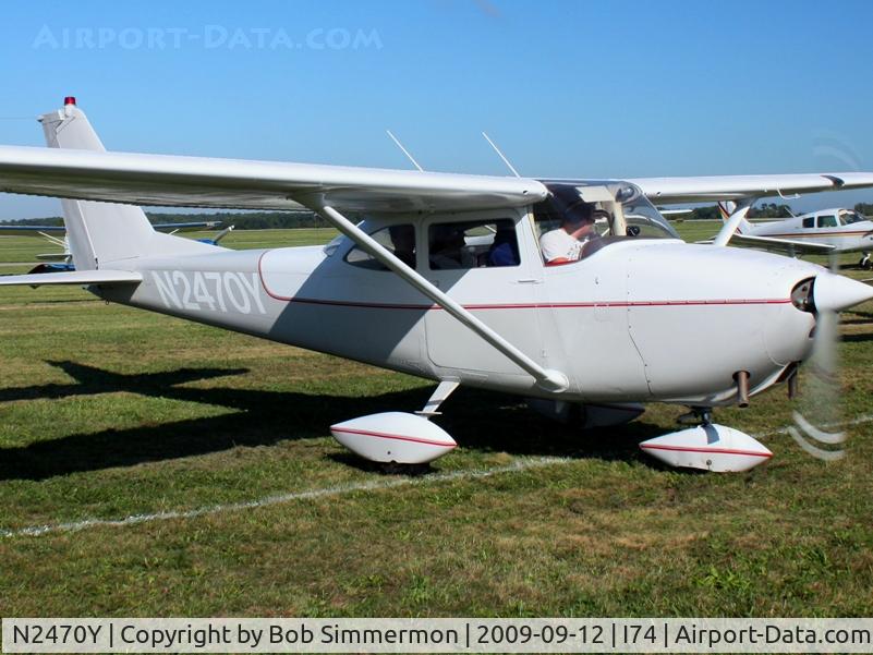 N2470Y, 1962 Cessna 172D C/N 17249770, MERFI fly-in - Urbana, Ohio