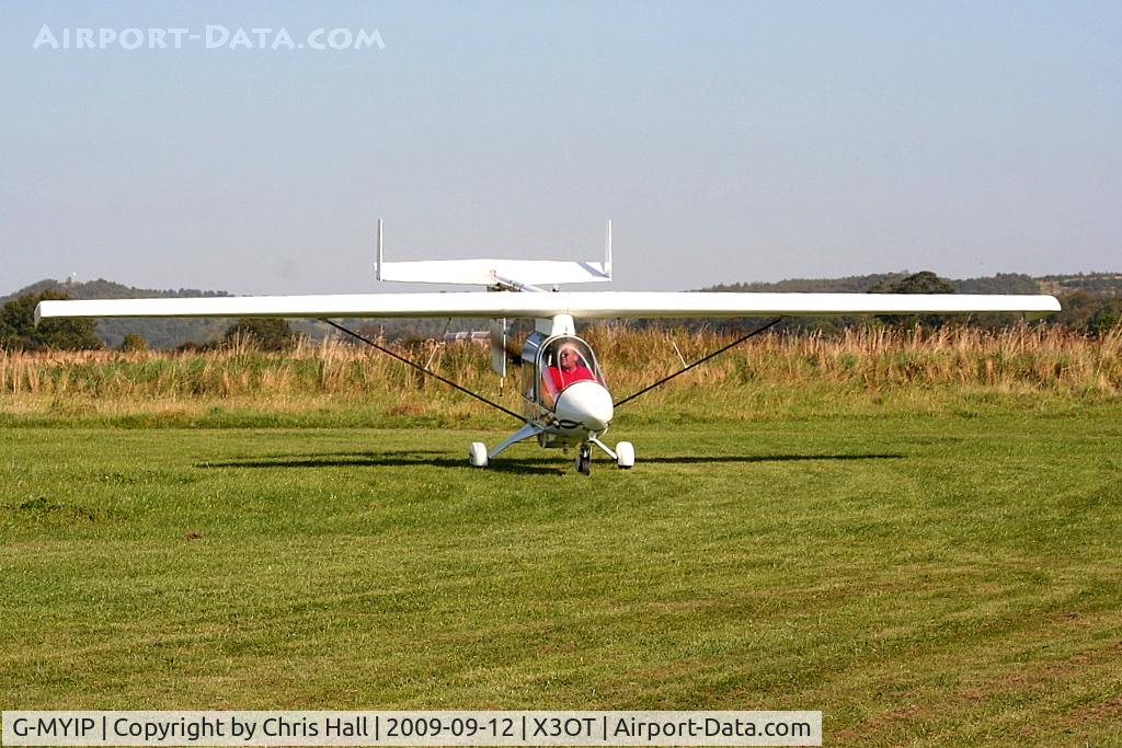 G-MYIP, 1993 CFM Shadow Series DD C/N K198, Staffordshire Aero Club's 25th anniversary fly-in