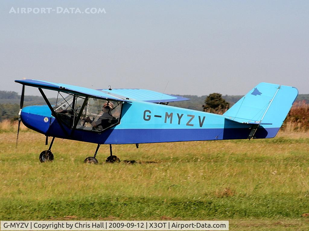 G-MYZV, 1996 Rans S-6ESD XL Coyote II C/N PFA 204-12946, Staffordshire Aero Club's 25th anniversary fly-in