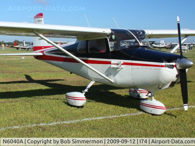N6040A, 1956 Cessna 172 C/N 28640, MERFI fly-in - Urbana, Ohio