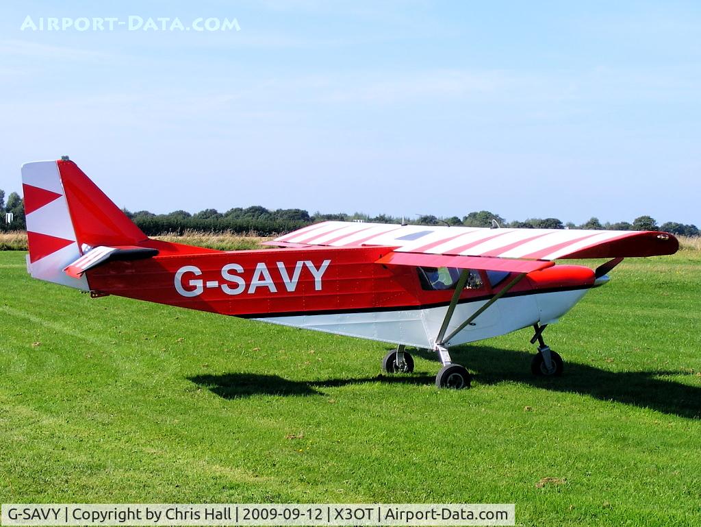 G-SAVY, 2009 ICP MXP-740 Savannah VG Jabiru(1) C/N BMAA/HB/499, Staffordshire Aero Club's 25th anniversary fly-in