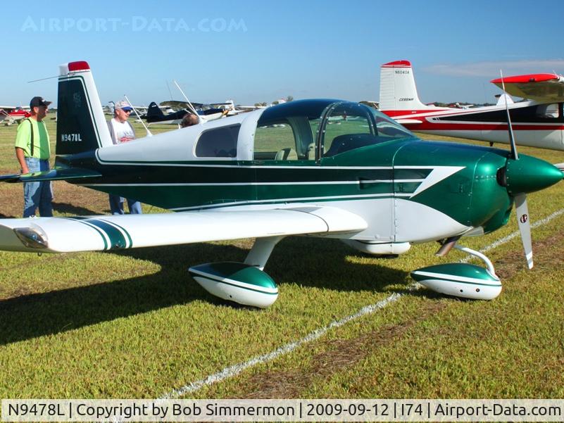N9478L, 1971 American Aviation AA-1A Trainer C/N AA1A-0278, MERFI fly-in - Urbana, Ohio